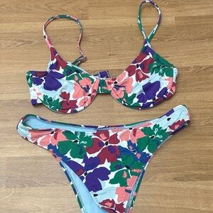 Nana (hg brand) size xs/s Floral Bikini Set